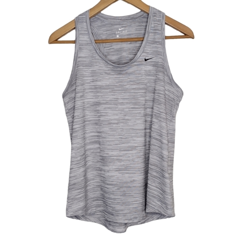 Nike Dri Fit Striped Women's Active Tank Top